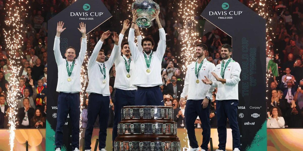 Italia Pertahankan Kejayaan, Menjuarai Piala Davis Tiga Kali Beruntun
