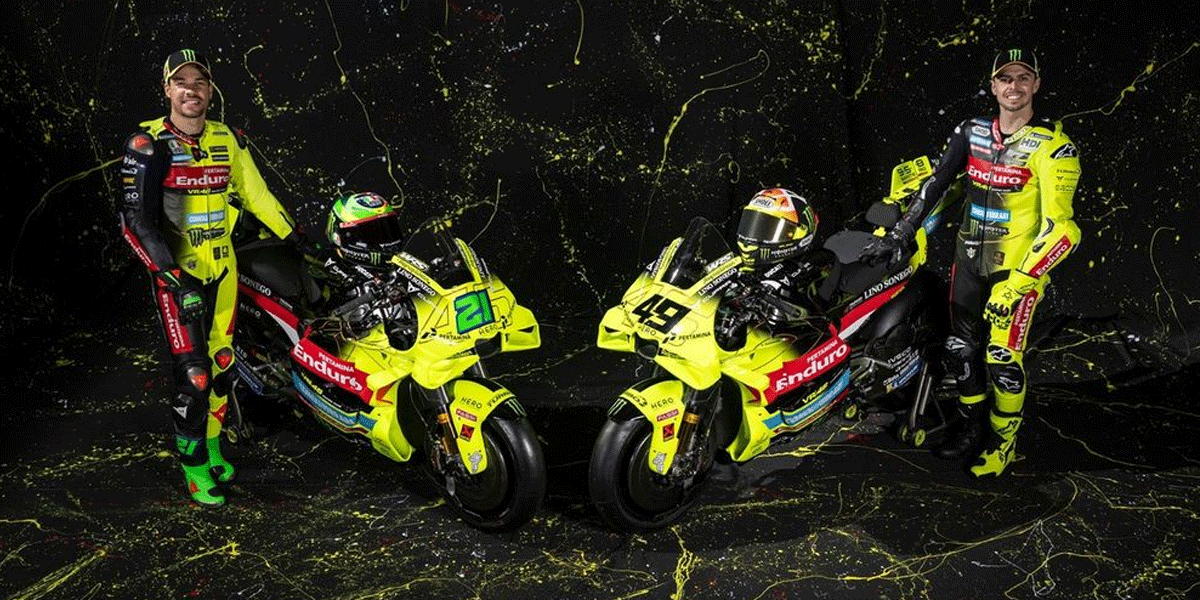 VR46 Tampilkan Livery Baru yang Lebih Agresif untuk MotoGP 2026